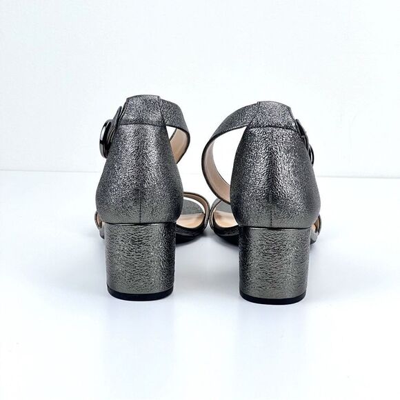 MICHAEL Michael Kors Womens Lena Flex Leather Dress Sandals - Picture 7 of 9